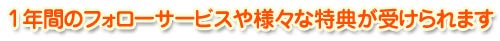 �a�c�T���̘b��������1�N�Ԃ̃t�H���[�T�[�r�X��l�X�ȓ��T���󂯂��܂��B